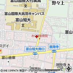富山県富山市願海寺424周辺の地図