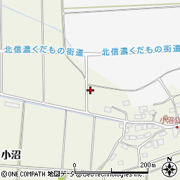 長野県中野市三ツ和小沼215-3周辺の地図