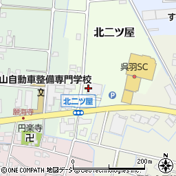 ジョイカル　富山呉羽店周辺の地図
