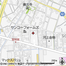 株式会社オータケ　北陸営業所周辺の地図