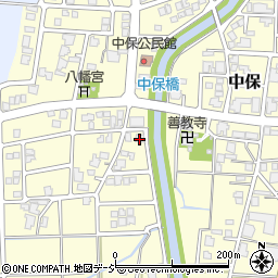 富山県高岡市中保1420周辺の地図