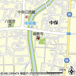 富山県高岡市中保398周辺の地図