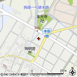 ファミリーマート射水本田店周辺の地図