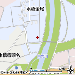 富山県富山市水橋金尾周辺の地図