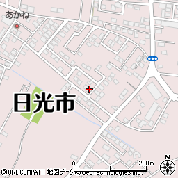 栃木県日光市森友1129-13周辺の地図