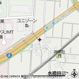 田伏自治公民館周辺の地図