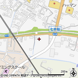 栃木県日光市今市24周辺の地図