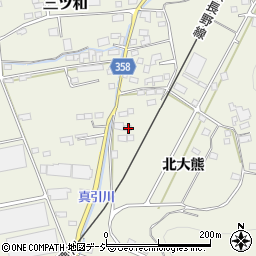 長野県中野市三ツ和2093周辺の地図