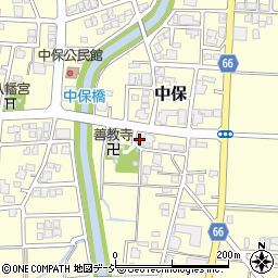 富山県高岡市中保1133周辺の地図