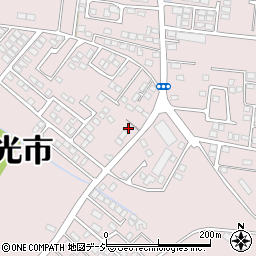 栃木県日光市森友1129-11周辺の地図
