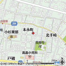 富山県射水市戸破末永町2636-1周辺の地図