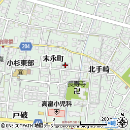 富山県射水市戸破末永町2636周辺の地図