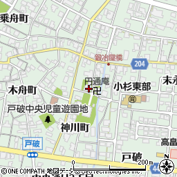 妙休寺周辺の地図