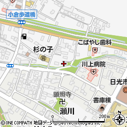 栃木県日光市今市63周辺の地図