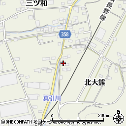 長野県中野市三ツ和2095周辺の地図