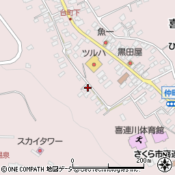 栃木県さくら市喜連川3583周辺の地図