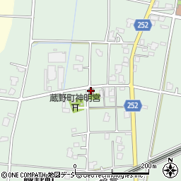 蔵野町構造改善センター周辺の地図