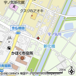 石川県かほく市森チ周辺の地図