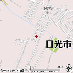 栃木県日光市森友1081-10周辺の地図