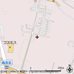 栃木県日光市森友1516-69周辺の地図