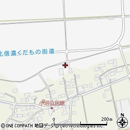長野県中野市新保1210周辺の地図