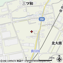 長野県中野市三ツ和1086周辺の地図