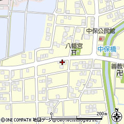 富山県高岡市中保1405周辺の地図