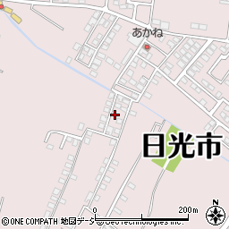 栃木県日光市森友1081周辺の地図
