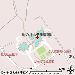 亀の井ホテル喜連川周辺の地図