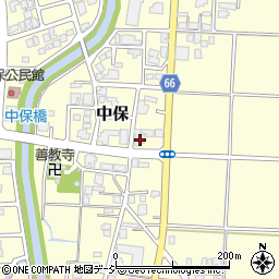 富山県高岡市中保1127周辺の地図