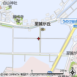 石川県かほく市鉢伏ト周辺の地図