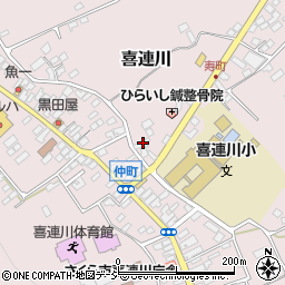 栃木県さくら市喜連川3882周辺の地図