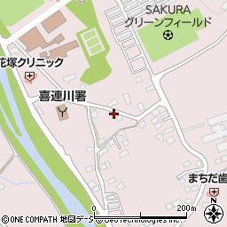 栃木県さくら市喜連川774周辺の地図