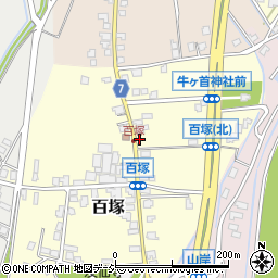 富山県富山市百塚94周辺の地図