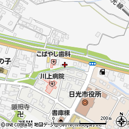 栃木県日光市今市55周辺の地図