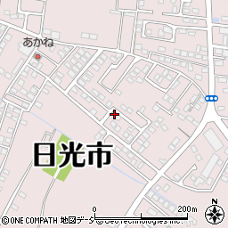 栃木県日光市森友1127-98周辺の地図