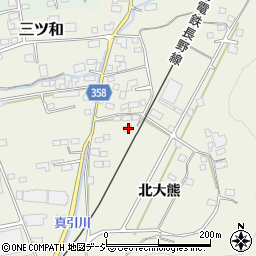 長野県中野市三ツ和2078周辺の地図