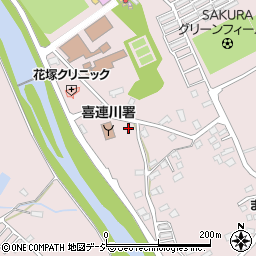 栃木県さくら市喜連川793周辺の地図