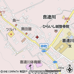 栃木県さくら市喜連川3613周辺の地図