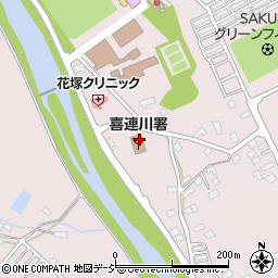 喜連川消防署周辺の地図