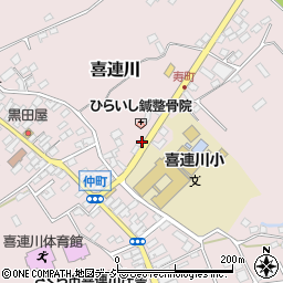 栃木県さくら市喜連川3885周辺の地図