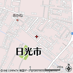 栃木県日光市森友1127-86周辺の地図