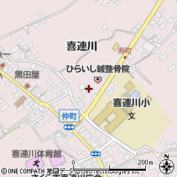 栃木県さくら市喜連川3880周辺の地図