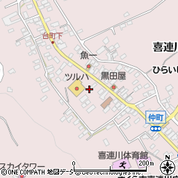 栃木県さくら市喜連川3604周辺の地図