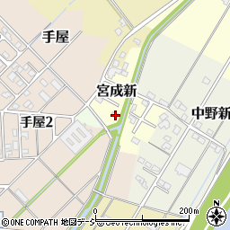 富山県富山市宮成新95周辺の地図