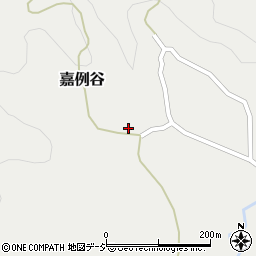 富山県小矢部市嘉例谷1437周辺の地図