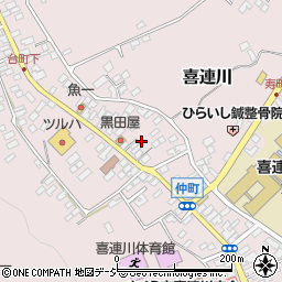 栃木県さくら市喜連川3616周辺の地図
