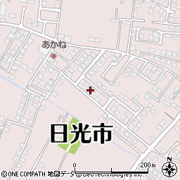 栃木県日光市森友1127-106周辺の地図