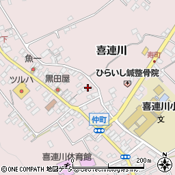 栃木県さくら市喜連川3896周辺の地図