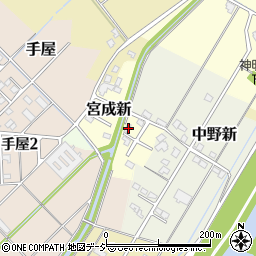 富山県富山市宮成新99周辺の地図